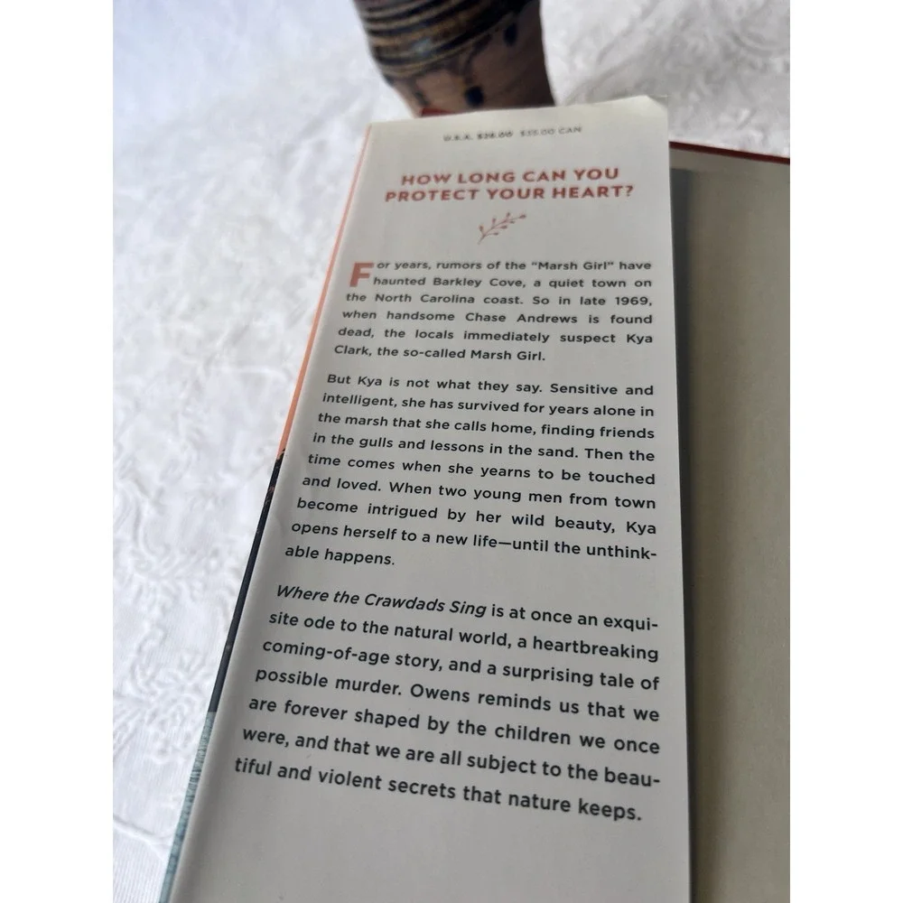 Where the Crawdads Sing: Reese's Book Club by Delia Owens (2018,‎ Hardcover)